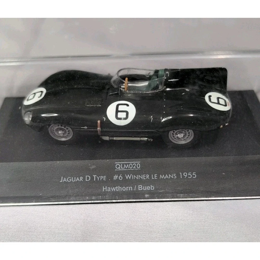Quartzo Jaguar D Type #6 Winner Le Mans‎ 1955 Hawthorn / Bueb QLM020 1/43 Scale